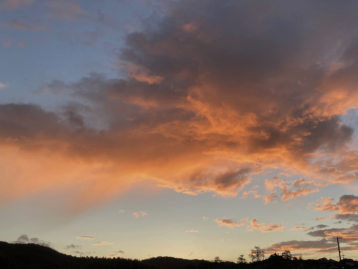 夕焼け空