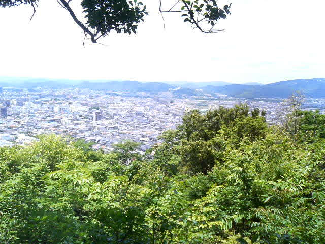 操山から岡山市VIEW