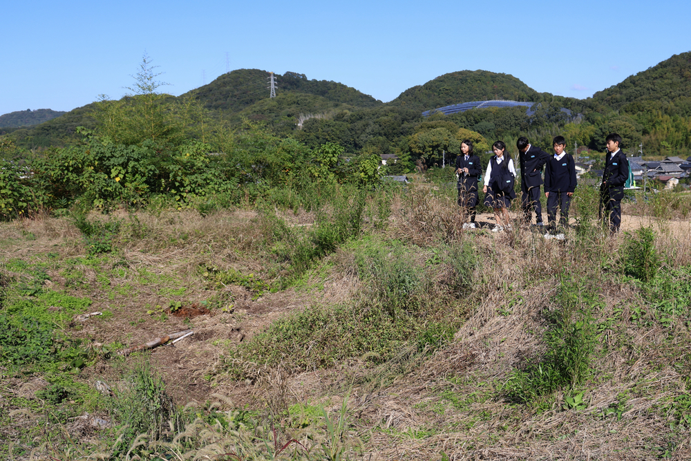 上道中学校校外学習_浦間茶臼山古墳