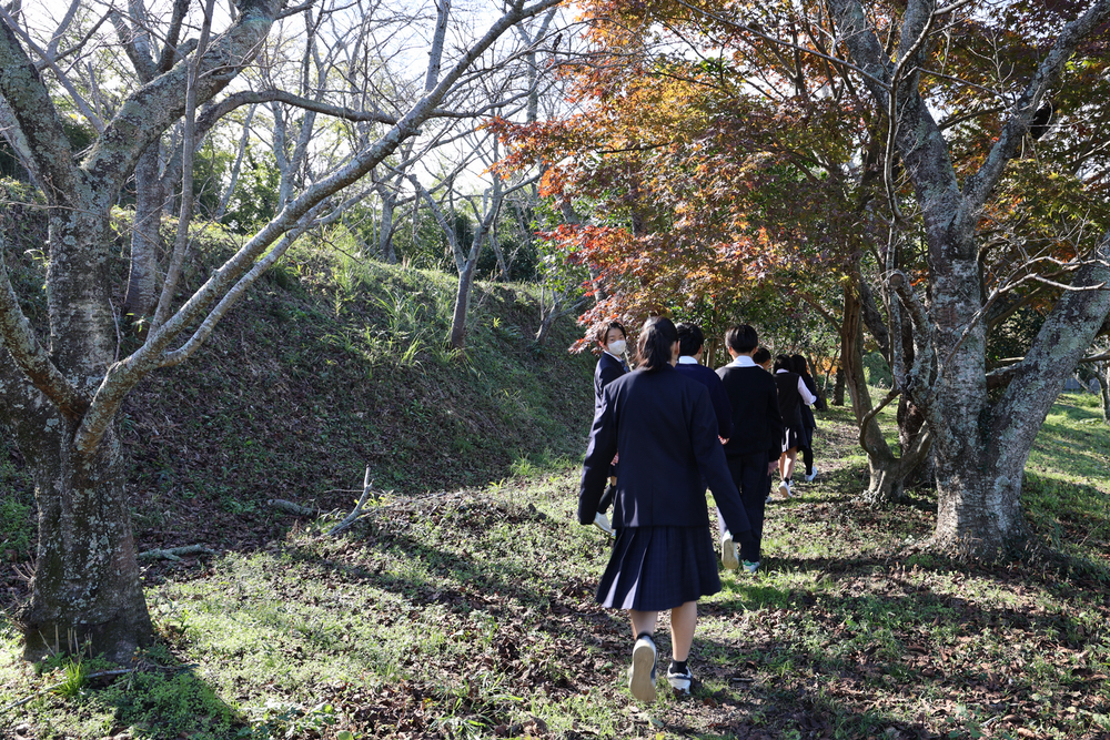 上道中学校校外学習_浦間茶臼山古墳