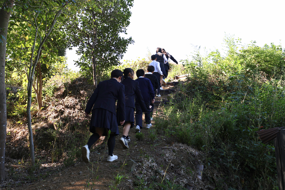 上道中学校校外学習_浦間茶臼山古墳