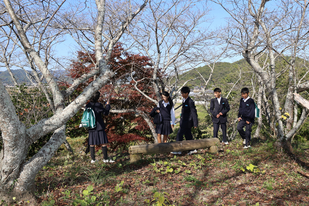 上道中学校校外学習_浦間茶臼山古墳