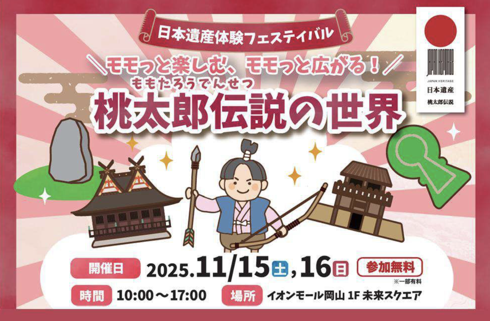 桃太郎伝説の世界