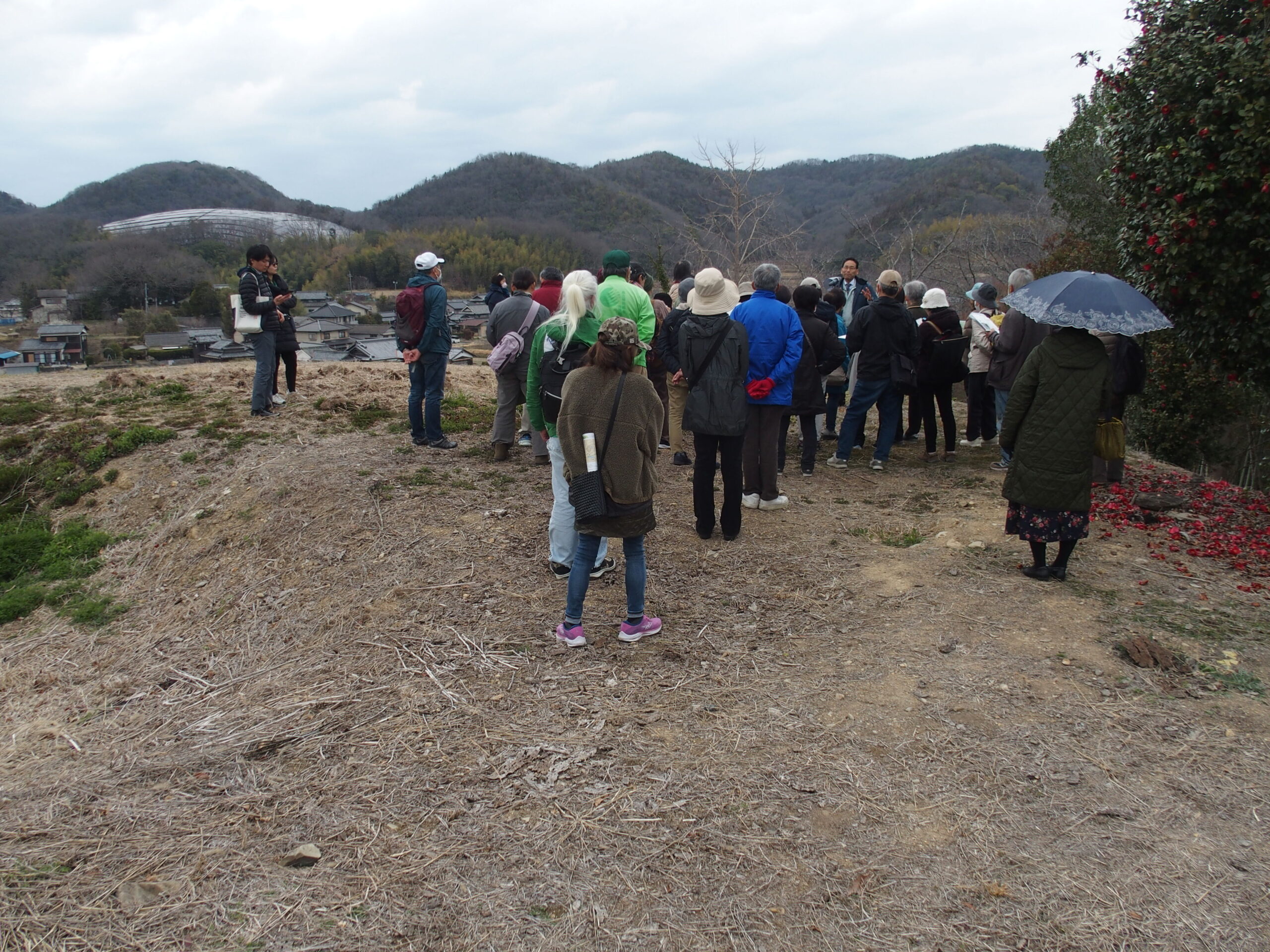 浦間茶臼山古墳見学